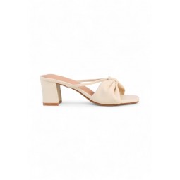 29012 Heel Sandals In Beige